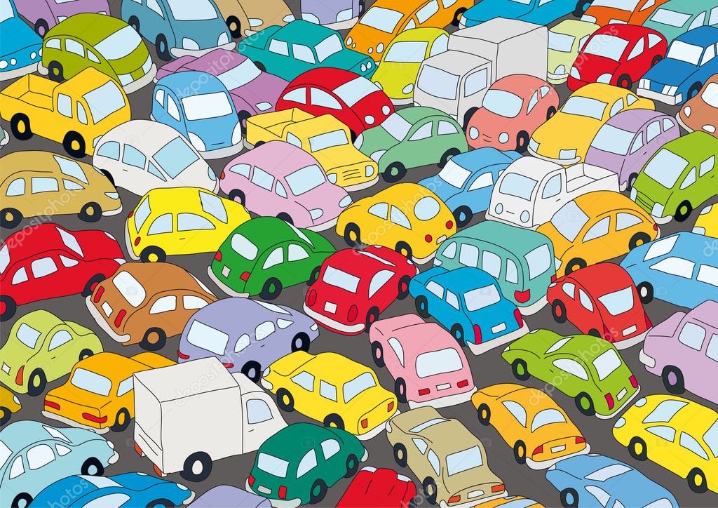 Traffic congestion Vector Art Stock Images | Depositphotos