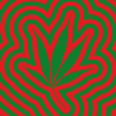 Leaf marijuana clipart