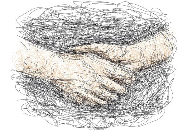 Poignée de main — Image vectorielle