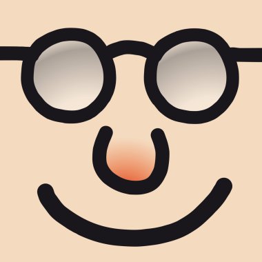 Happy face clipart