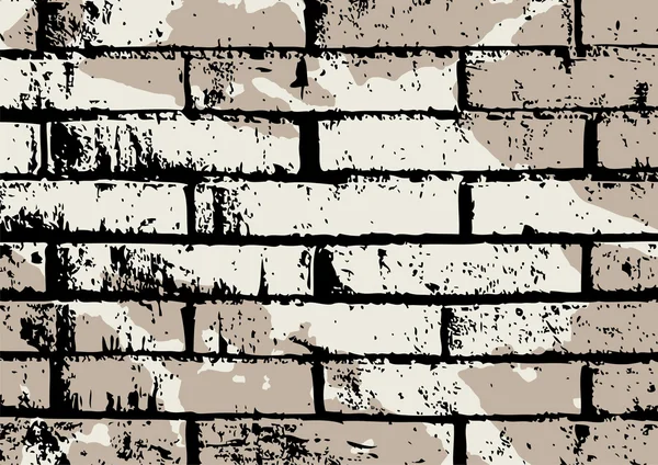 壁のブリック — ストックベクタ