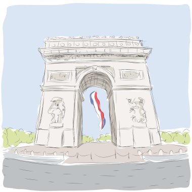 Arc de Triomphe clipart