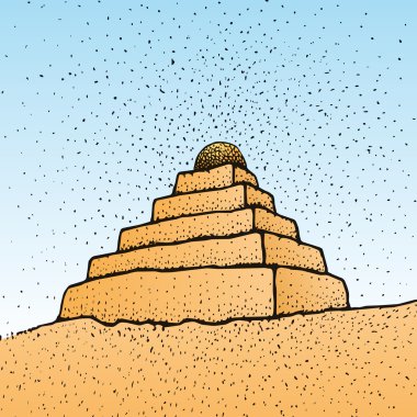 Ziggurat clipart