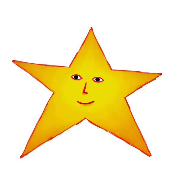 Yıldız boyalı — Stok fotoğraf