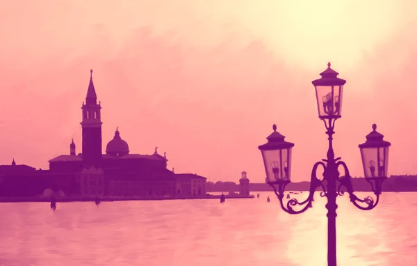 Benátky malované — Stock fotografie