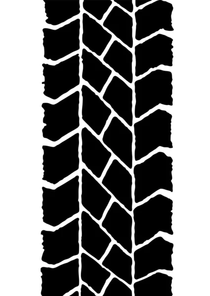 Faixas de pneus — Vetor de Stock