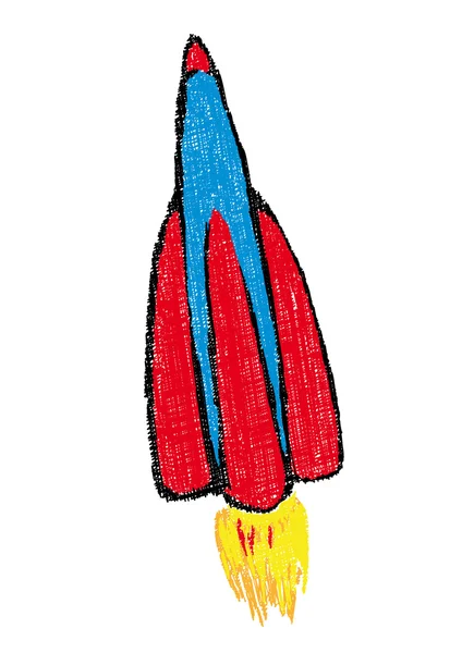 Cohete — Vector de stock