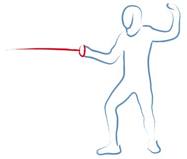 Fencing clipart
