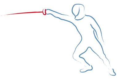 Fencing clipart