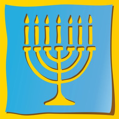 Menorah clipart