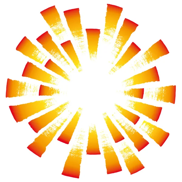 Lumière radiale — Image vectorielle