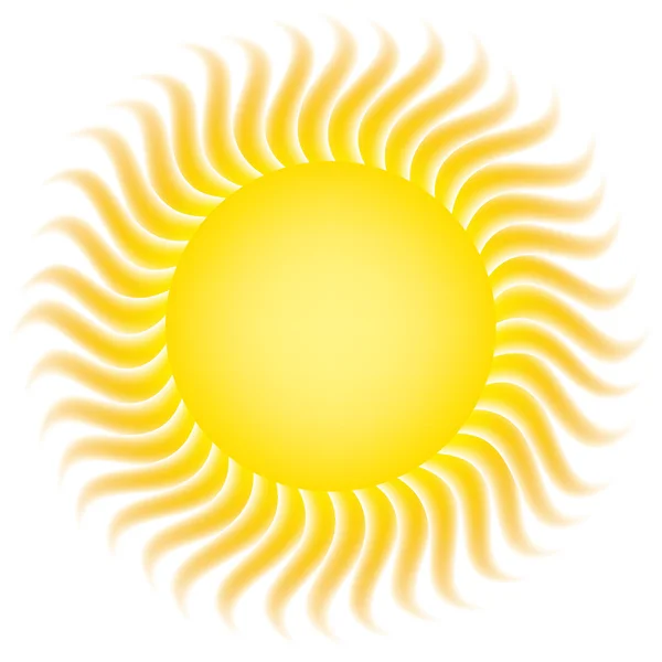 Солнечные лучи — стоковый вектор