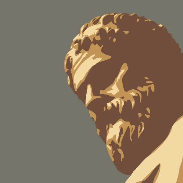 Statue ancienne — Image vectorielle