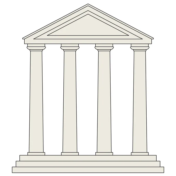 Храм — стоковий вектор