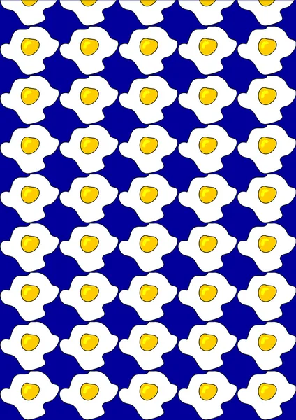 Egg pattern — Stock Vector