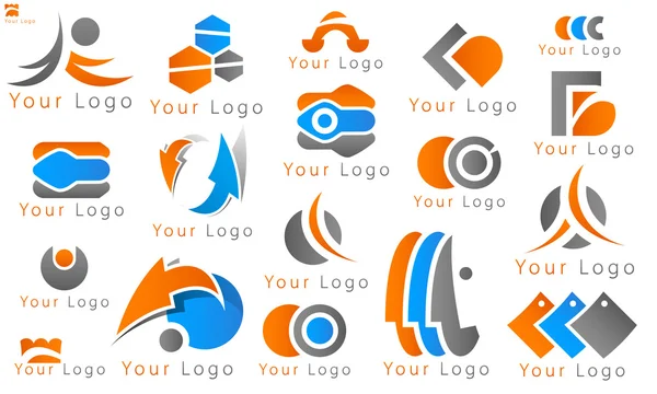 Kolekce logo. — Stockový vektor