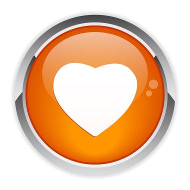 Bouton Internet coeur simgesi.