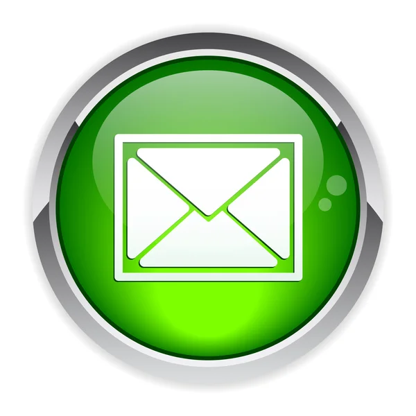 E-mail internet Bouton. — Vettoriale Stock