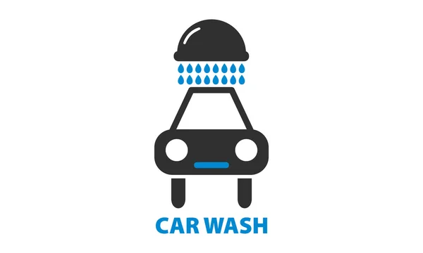 Icono de lavado de coche — Vector de stock