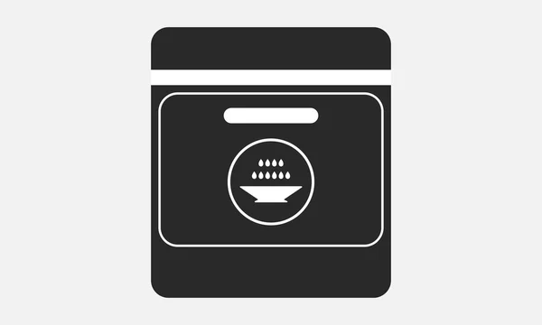 Dishwasher icon. — Stock Vector