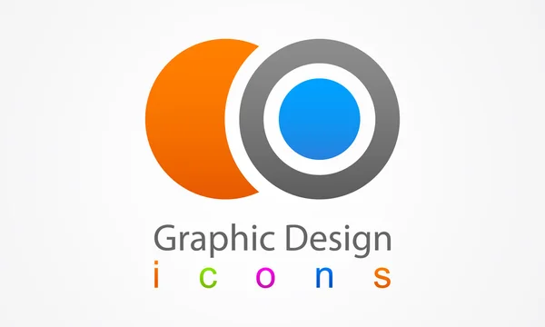 Elementet logo grafisk design — Stock vektor
