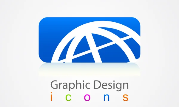 Element des Grafikdesign-Logos — Stockvektor