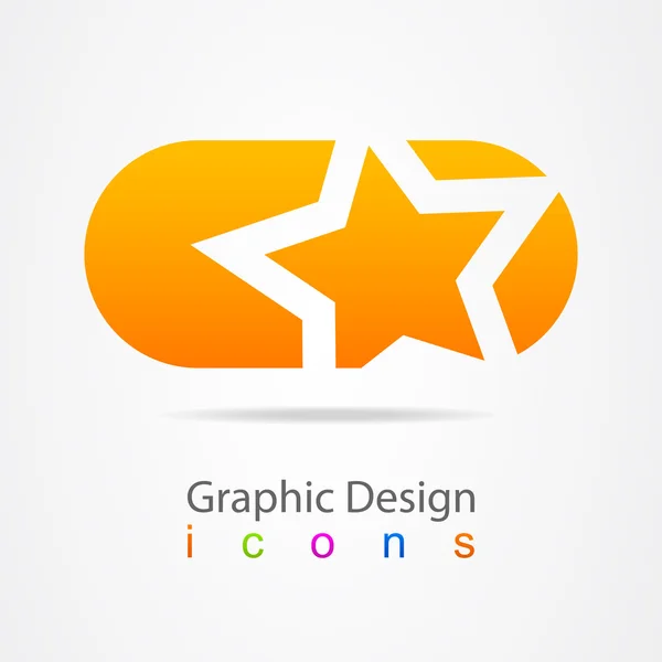 サイン グラフィック デザインの要素 — ストックベクタ