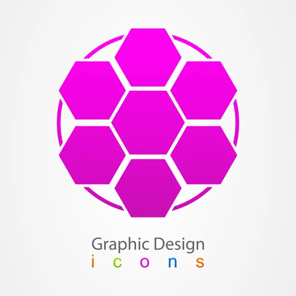 Graphisme logo sport . — Image vectorielle