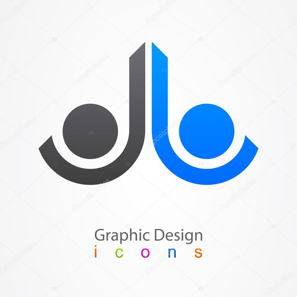 Graphic design business logo