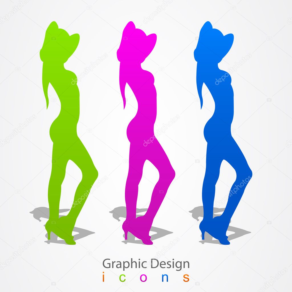 Graphic design form model.