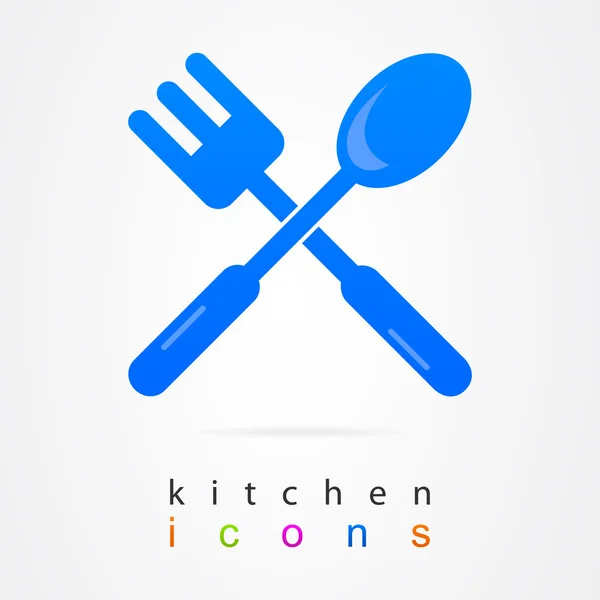 stock vector Kitchen Logo icon set.