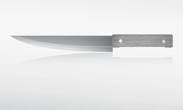 Kuchyňský nástroj nůž. — Stockový vektor
