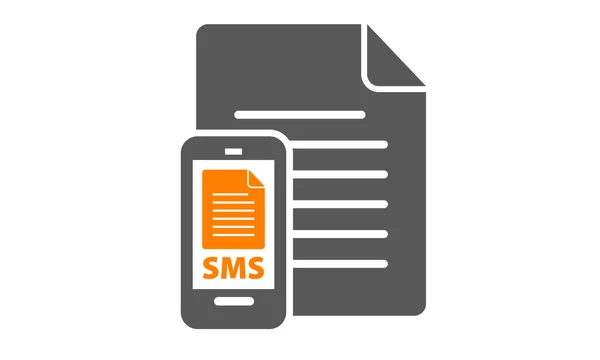SMS bestand — Stockvector