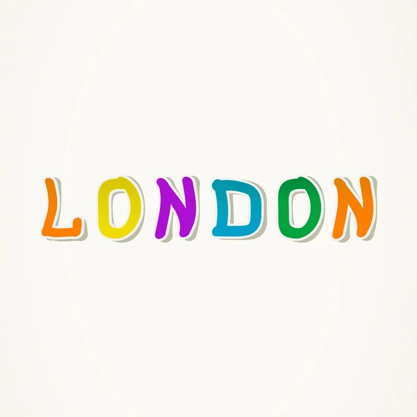 London — Stockvektor