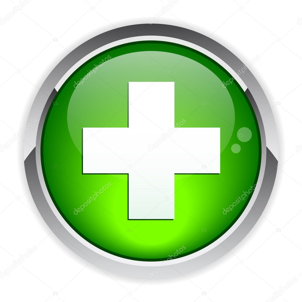 Bouton internet health icon