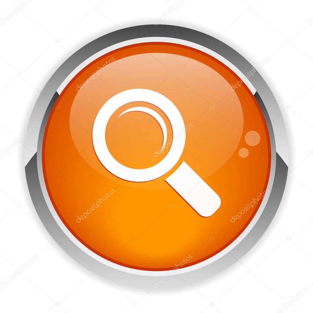 Bouton internet loupe zoom icon