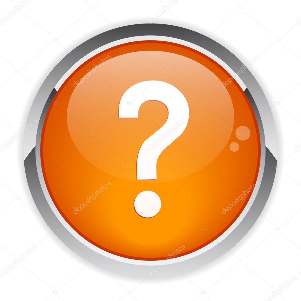 Bouton internet question icon Stock Vector Image by ©maxsim #11611104