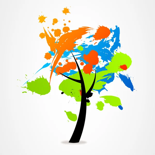 Επιχείρηση λογότυπο δέντρο — Διανυσματικό Αρχείο