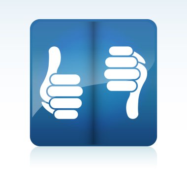 Like Thumb Up Down Buttons clipart