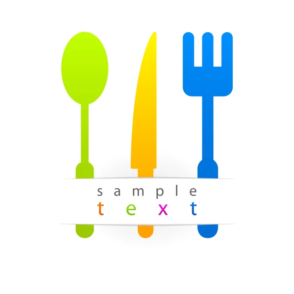 Set de cuisine multicolore — Image vectorielle