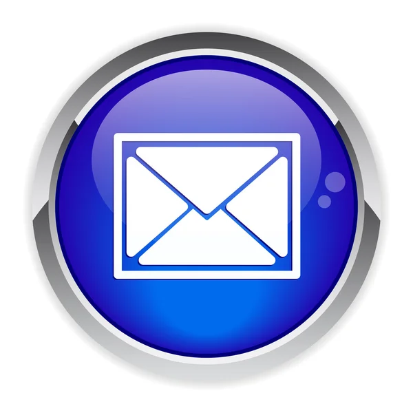 Κουμπί web ηλεκτρονικού ταχυδρομείου — Διανυσματικό Αρχείο