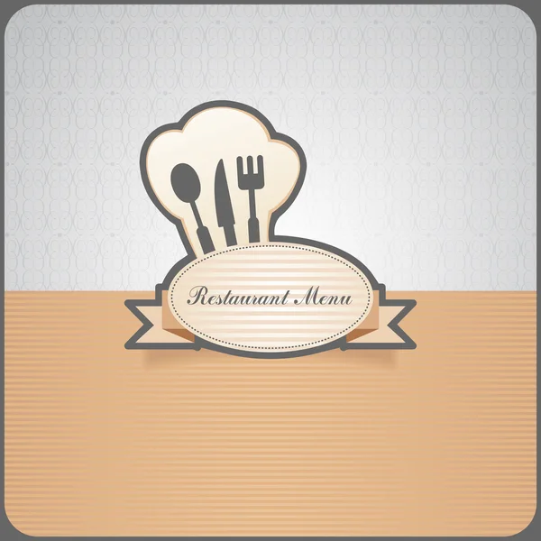 Livret de conception de menu restaurant . — Image vectorielle