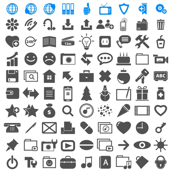 Business Icons collection different. — Stock Vector