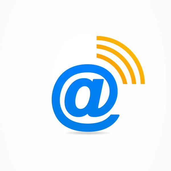 Iconos de negocios logotipo de señal de Internet — Archivo Imágenes Vectoriales