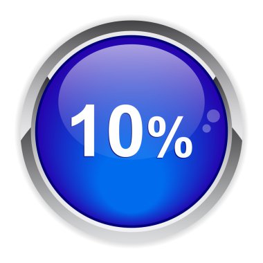 Button internet 10%.