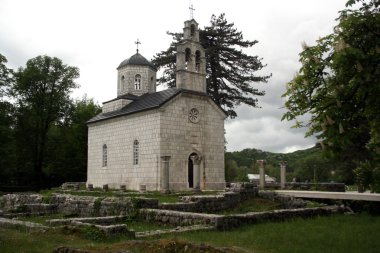 Church in Cetinje clipart