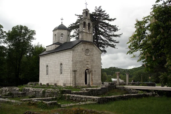 Chiesa a Cetinje — Foto Stock