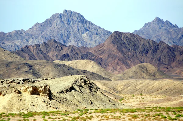 Барвисті гори Синай в РАН Mohamed Ліцензійні Стокові Фото