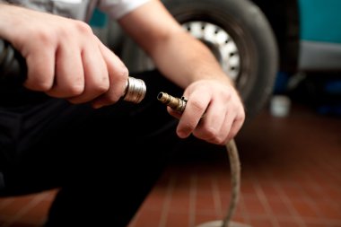 Auto makinist portre