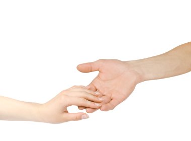 Holding hands clipart